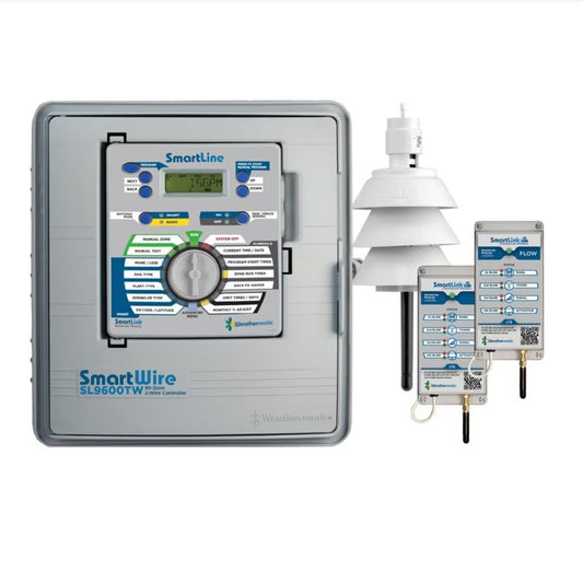 Weathermatic  SL9648TW-1YR-BDL-M1NA    SmartWire 2-Wire Controller Bundle w/ 48 Zones for LTE CAT M1 Cellular Network