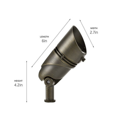 Kichler VLO High Lumen Area Light Textured Black LED 2700k 35 Degrees