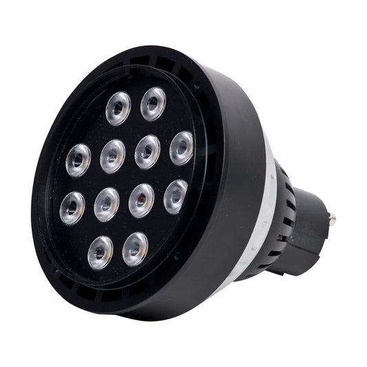 Moon Vision 14W 12V Cool White LED Low Voltage Lamp - Cast Aluminum Housing, Dimensions: 3-8/9 in. Length x 4 in. Width, Height: 4 in.