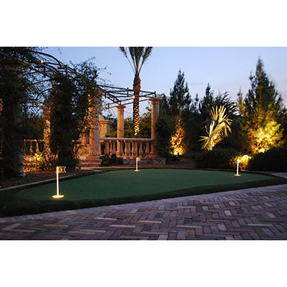 3W LED  PGL-05-LED3  MR16 3 Degree FL, Brass PUTT CUP LIGHT, 25 ft. 16/2, CLEAR