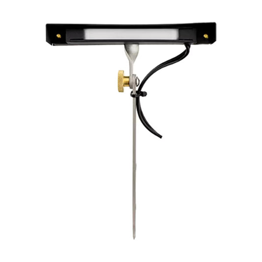 Brilliance-TEE-WALL-2700-BR- Wall Washer T Ground Spike w/ Copper Light Bar Shield & Integrated 2700K Light Bar