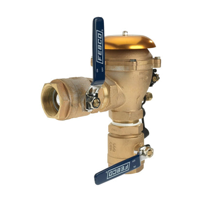 FEBCO 765 Pressure Vacuum Breaker w/ Ball Valves 2 in. Bronze w/ Freeze Sensing Capability | T765HBV