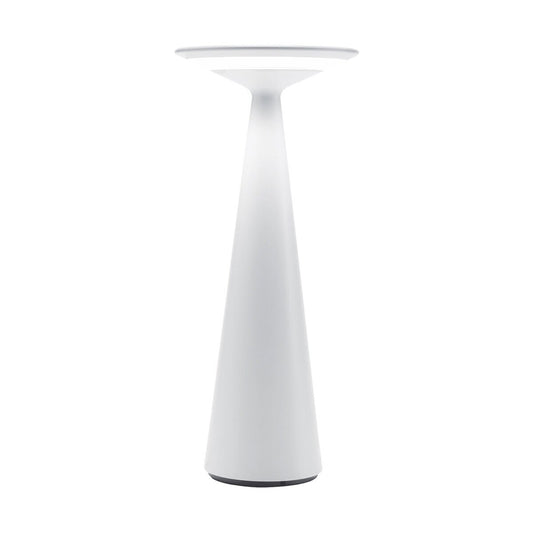 Zafferano LD0610B3 Dama Table Lamp - White