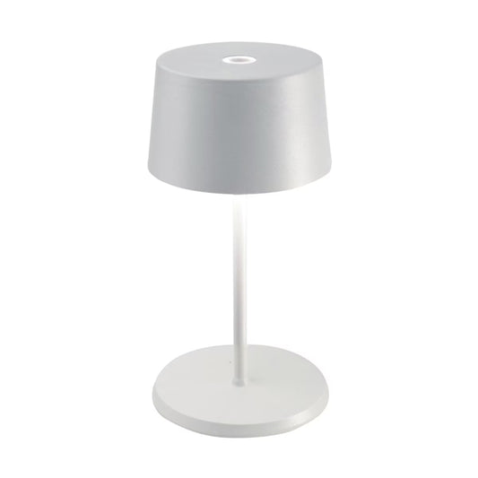 Zafferano LD0860B4 Olivia Pro Mini Table Lamp - White