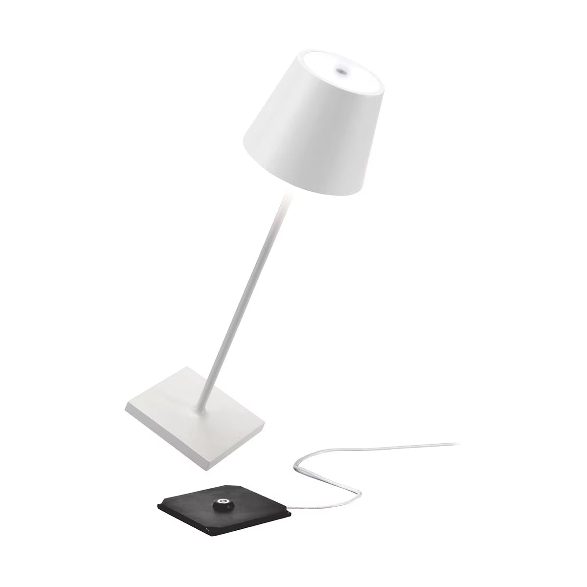 Zafferano LD0340B4 Polinda Pro Table Lamp - White