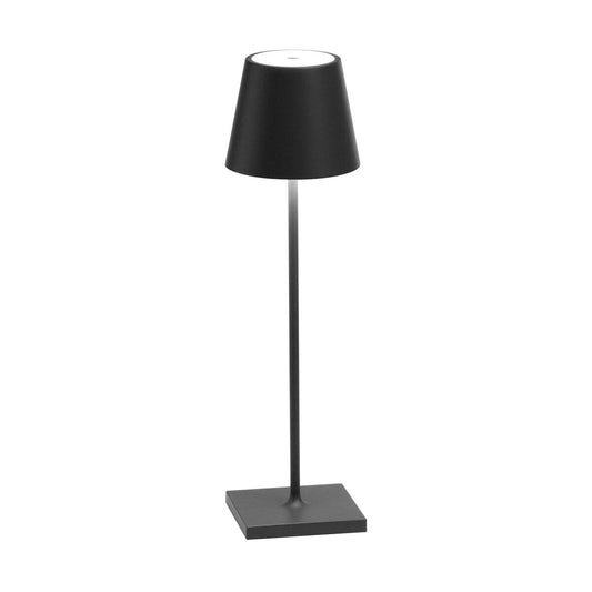 Zafferano LD0340N4 Polinda Pro Table Lamp - Dark Gray