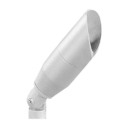 ALUMINUM BULLET W/ WALL MOUNT NO LAMP LONG SHROUD WHITE VISTA-WR-2219-W-NL-LS