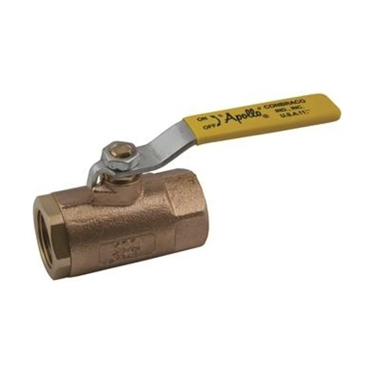 1-1/2 Bronze Ball Valve Wt/100 172 With SS Latch Locklever