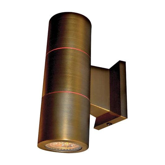1-UDL-01-7  ABR Lighting Fontana-7 Specialty MR16 LED Lamp 12V Solid Brass Construction 3-1/8 in. x 2-1/2 in. x 7 in.