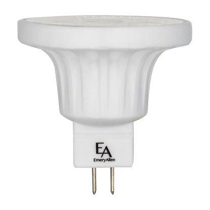 EmeryAllen MR16 5W LED Lamp 3000K Warm White with 24 Degree Beam Angle, 494 Lumens - Dimmable Bi-Pin Base, 12V, 36,000 Hour Life
