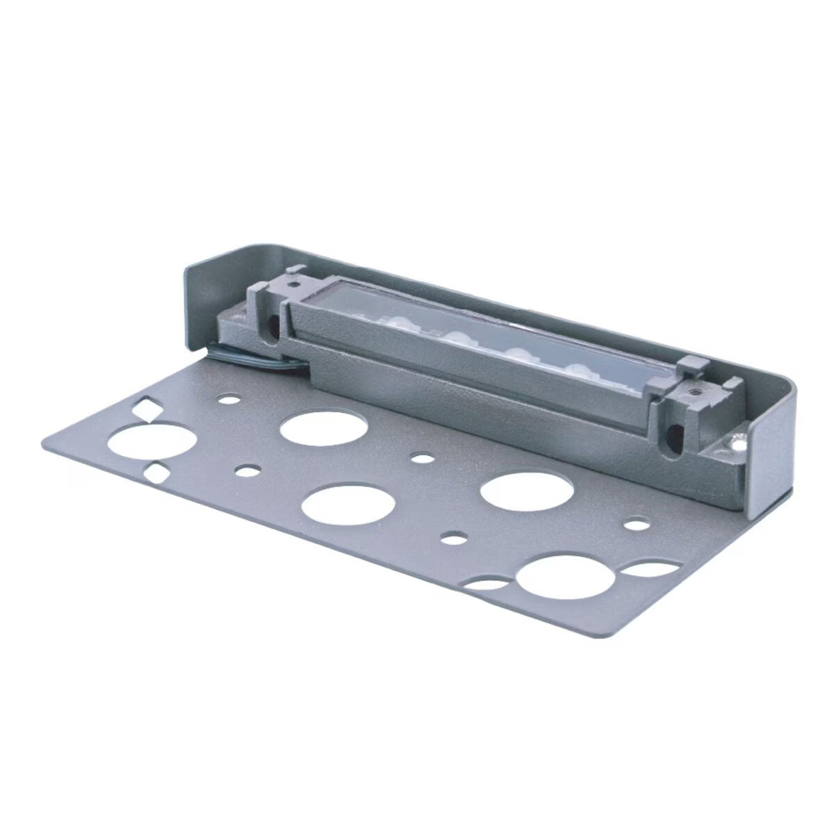 Pro-Trade LL2 5.7 in. Ledge Light Gray Finish w/ Removable LED Module 0.8W 100 Lumen 2700K