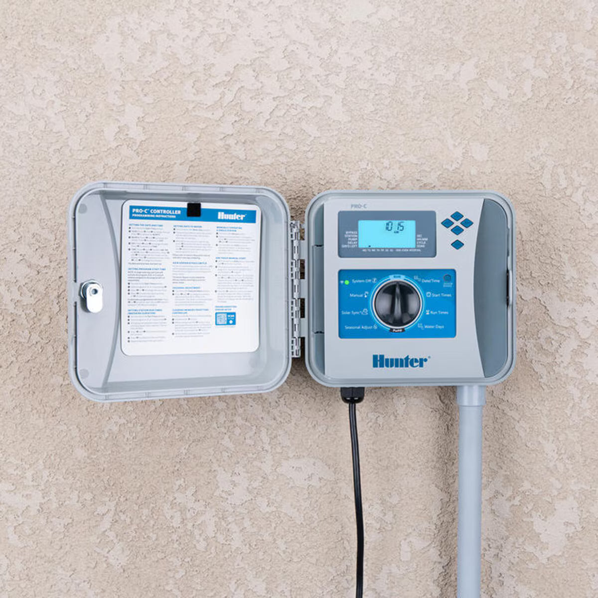 Hunter P2C400   P2C Base Unit Controller Outdoor 4 Station